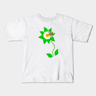 BLOSSOM With Bee Kids T-Shirt